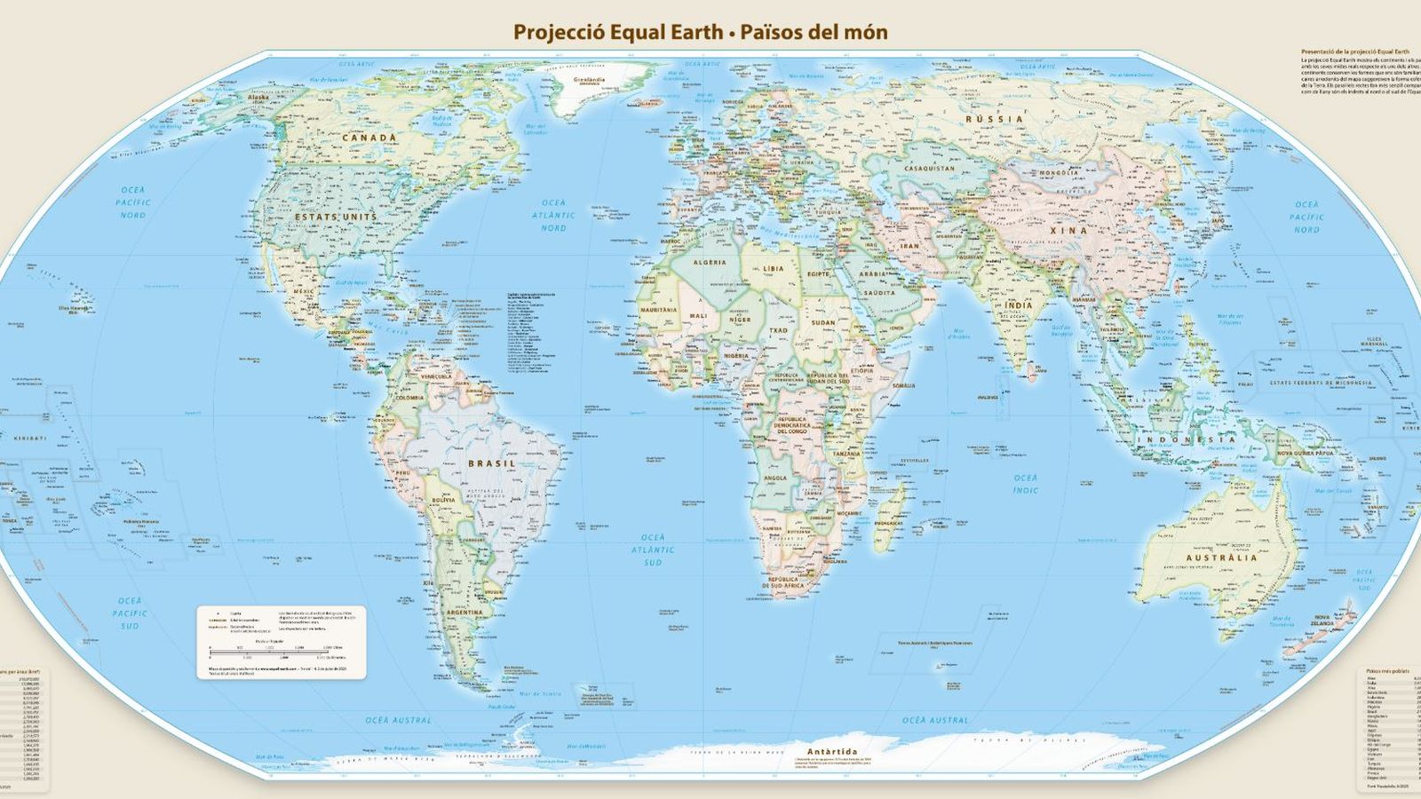 El mapa amb les dimensions ajustades