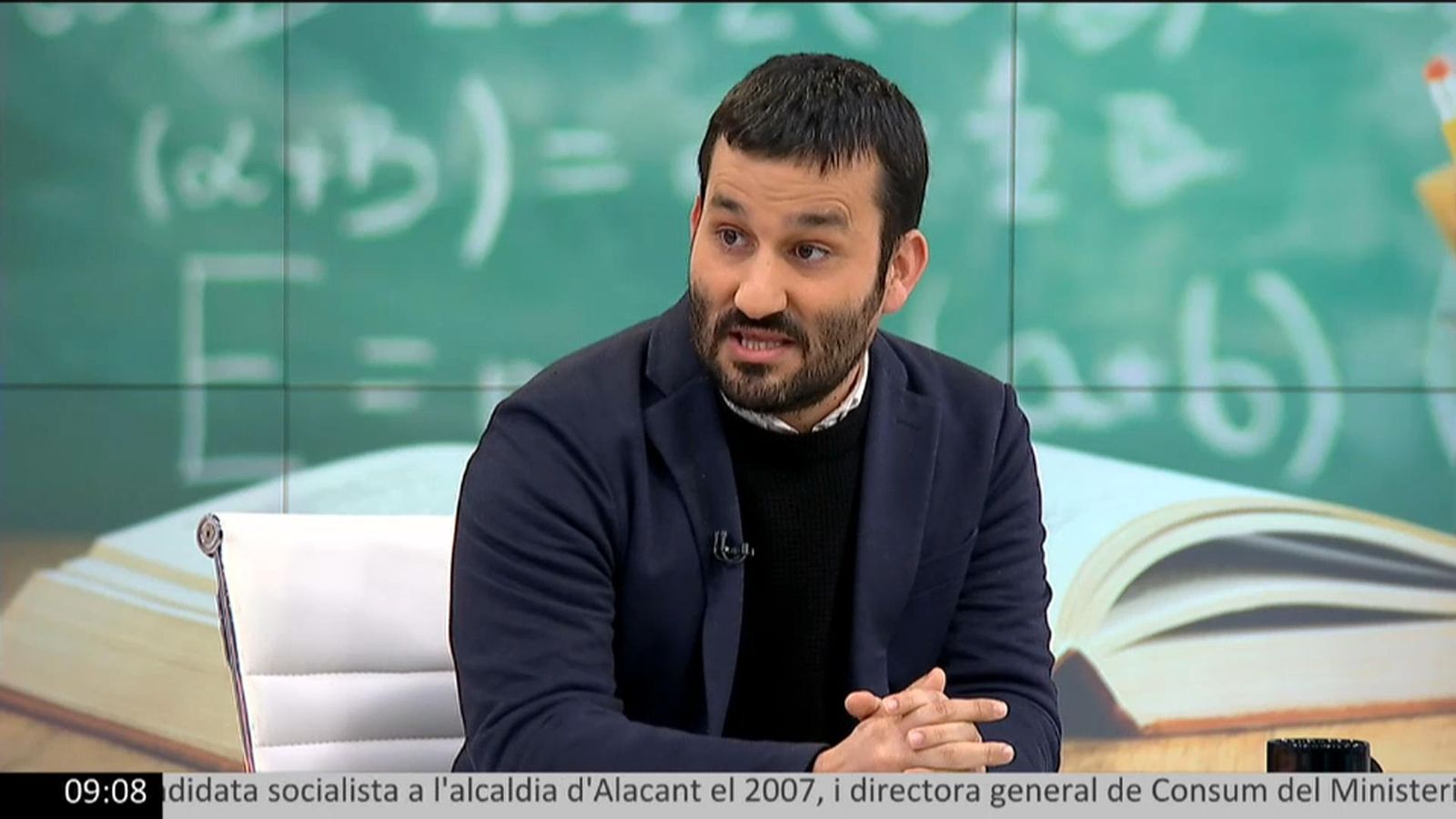 Vicent Marzà en 'À Punt NTC Matí'