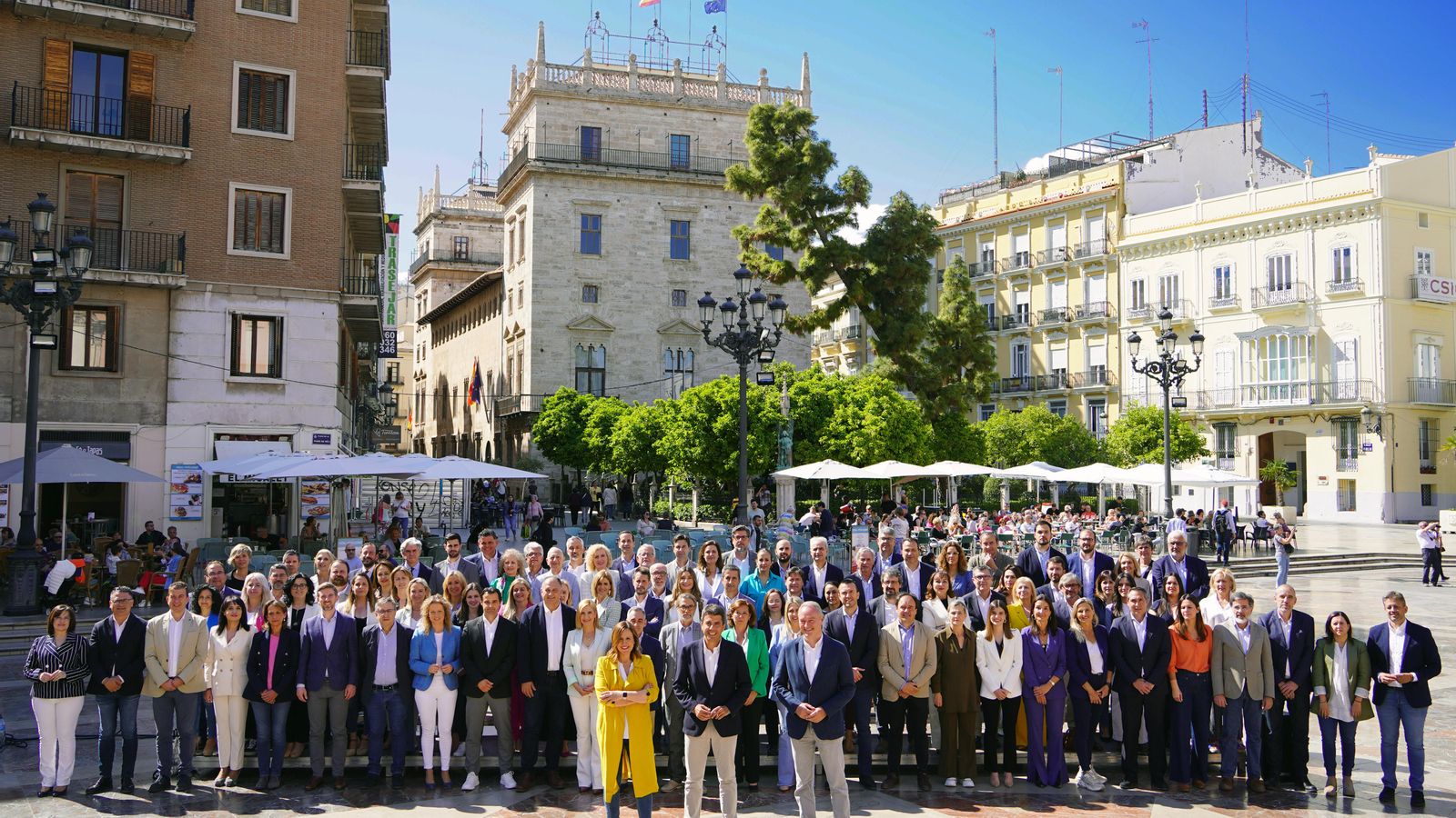 Foto de Familia del PPCV per a les eleccions del 28 de maig