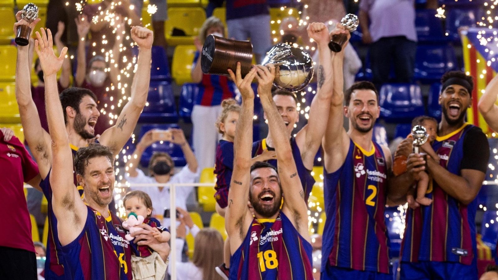 Triomf del Barça en la Lliga ACB