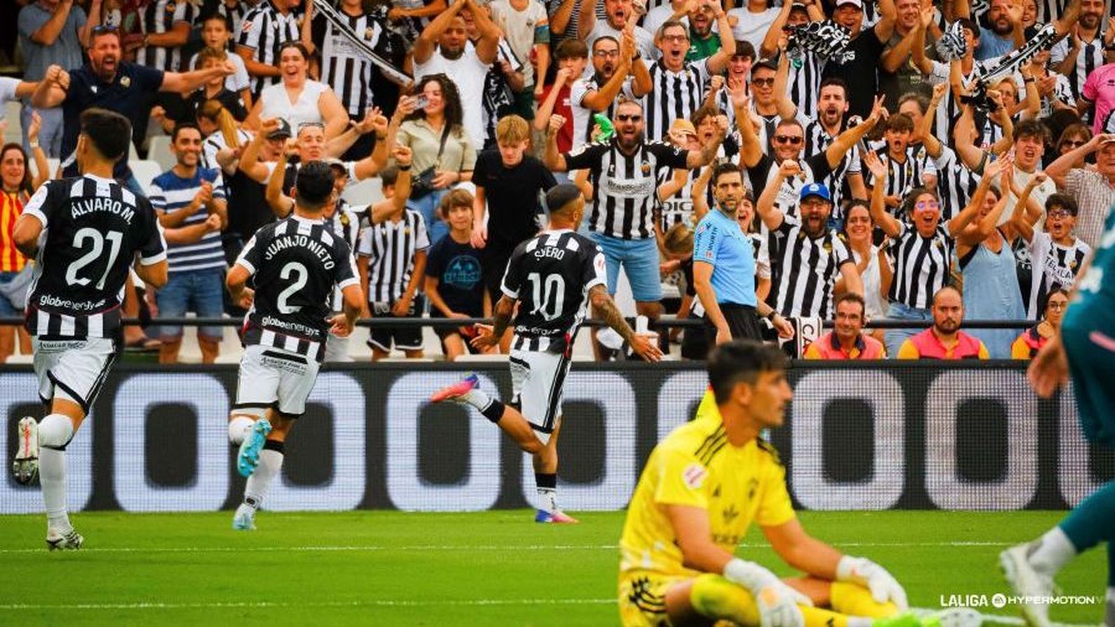Suero celebra el gol