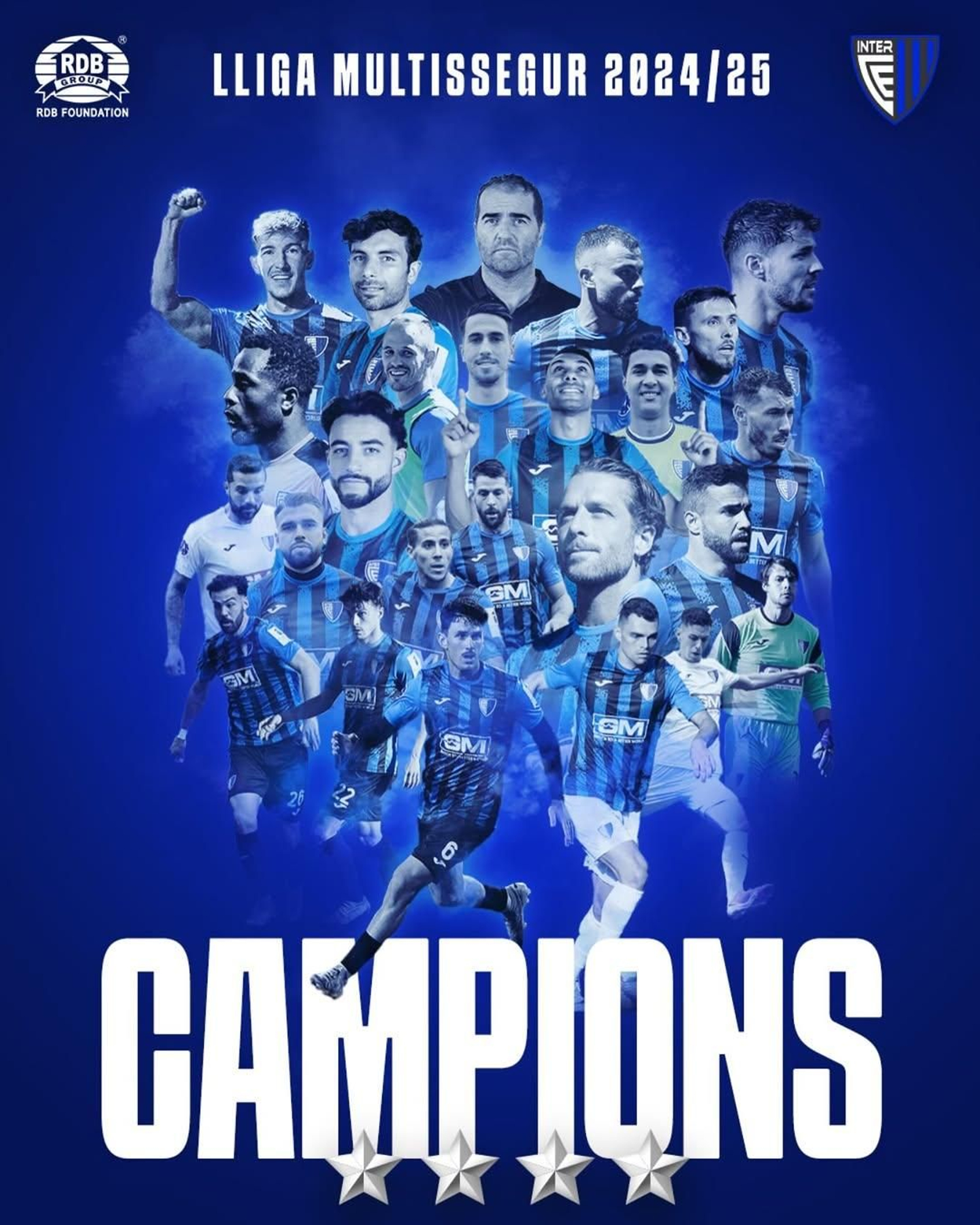 L'Inter Escaldes, campió d'Andorra