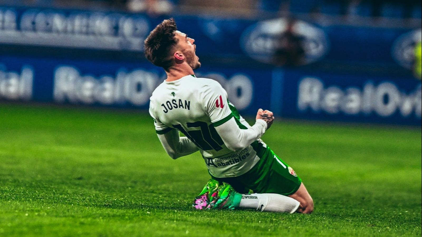 El futbolista de l'Elx, Josan