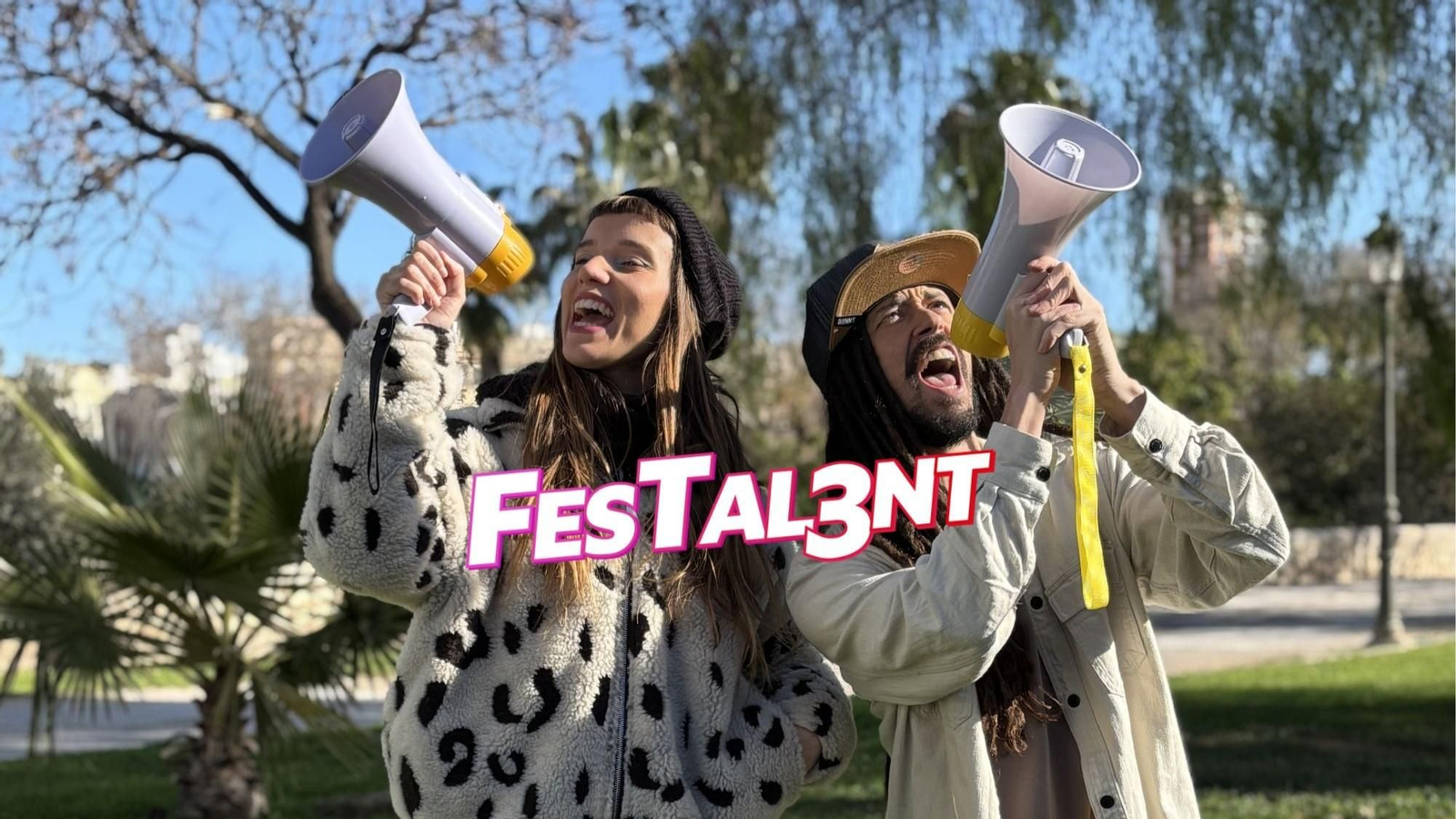 Marina i Esteve, presentadors de FesTalent