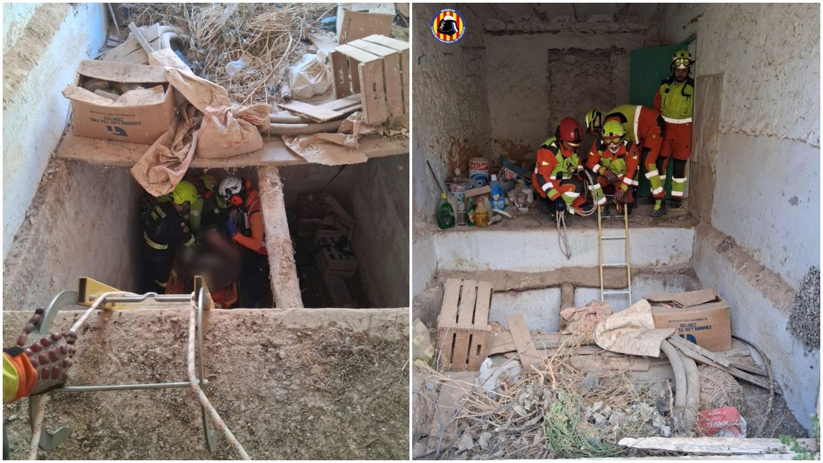 Imatges del rescat a Venta del Moro