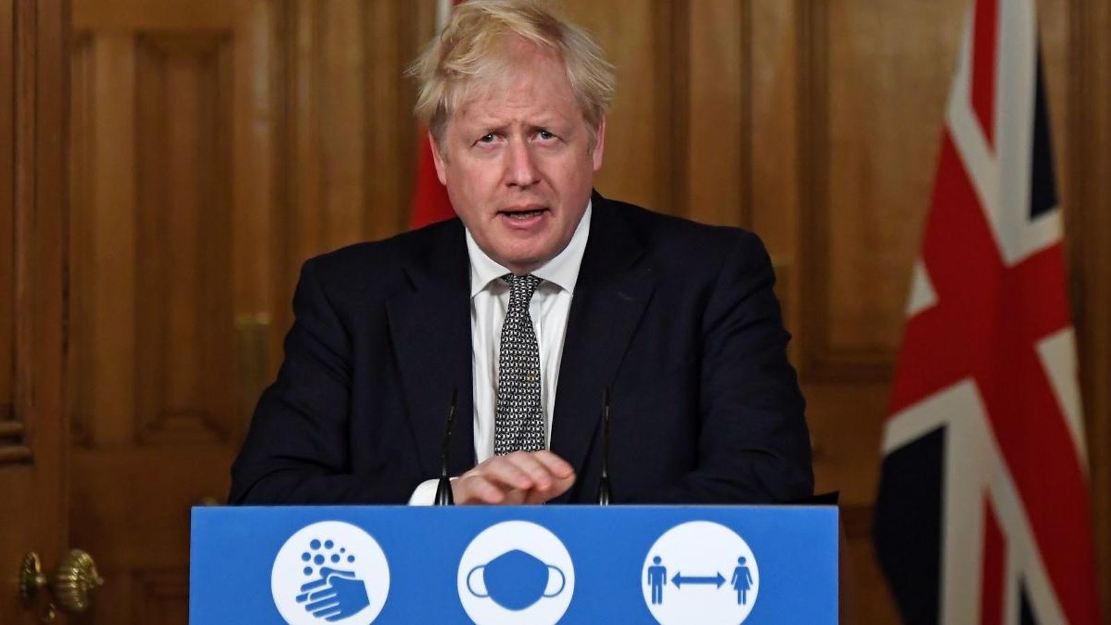 El primer ministre britànic, Boris Johnson