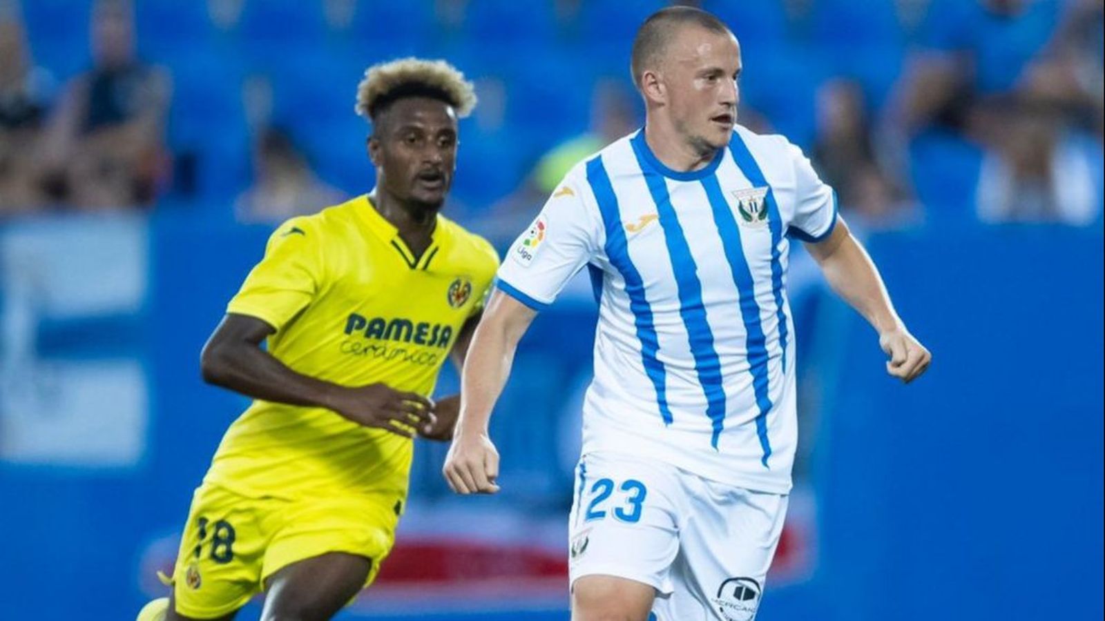 Haissem, en una acció del partit