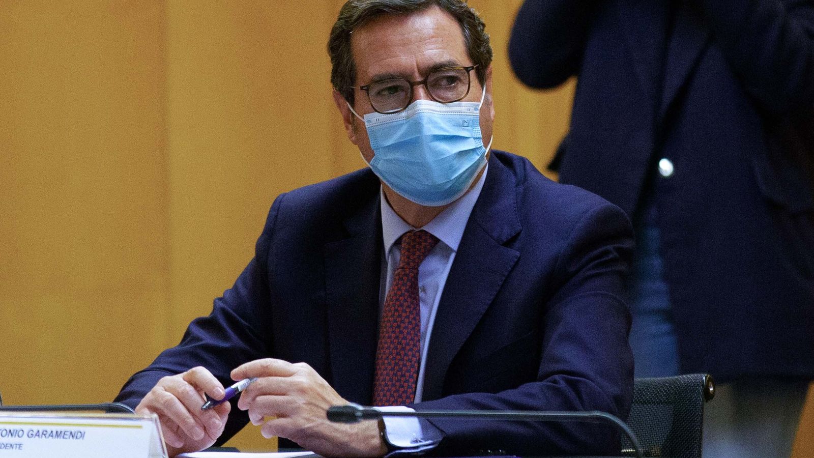 El president de la CEOE, Antonio Garamendi
