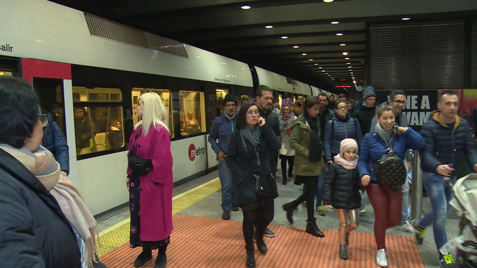 Vaga de maquinistes en Falles