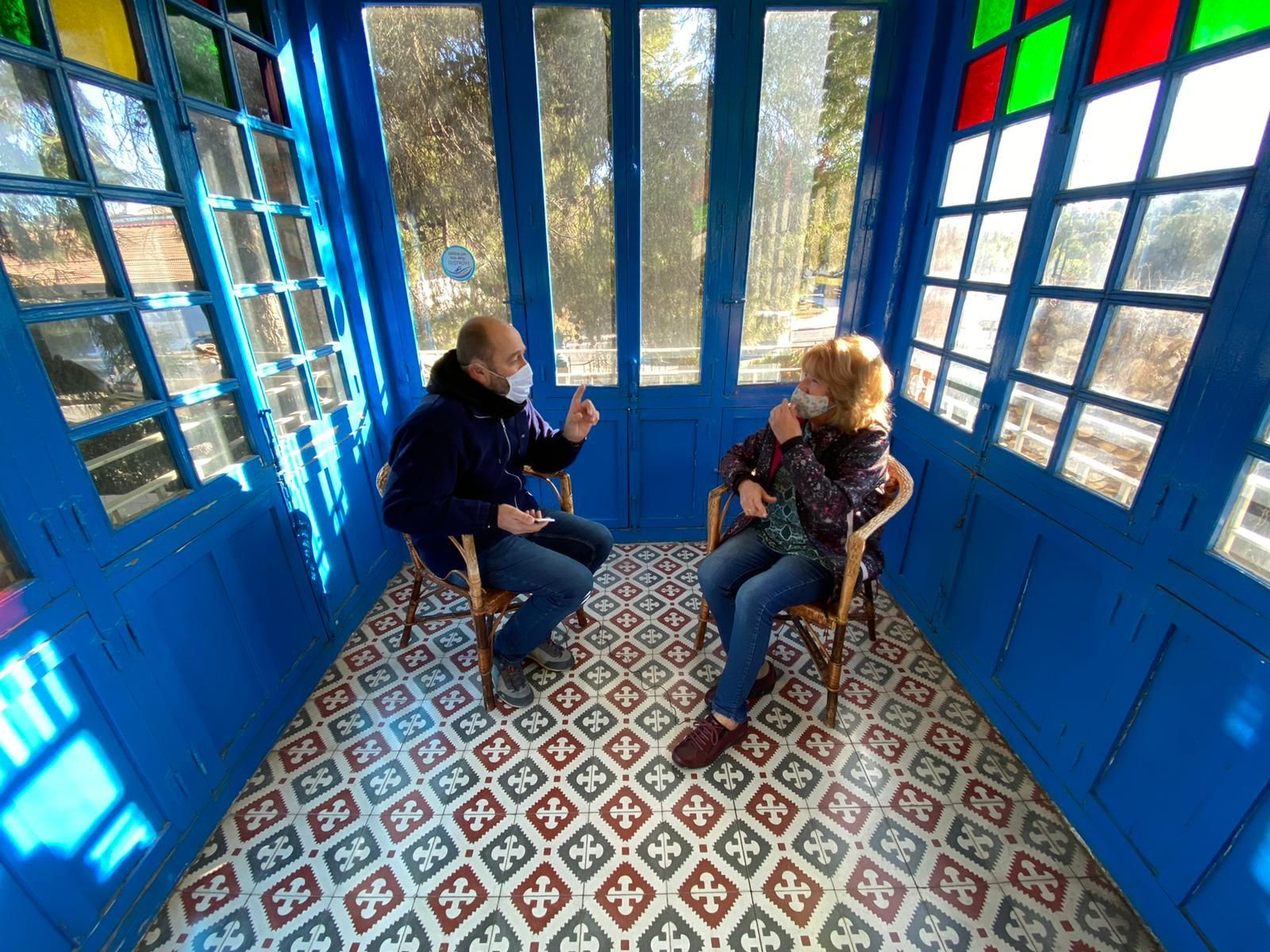 Gravant a Villa Manolita