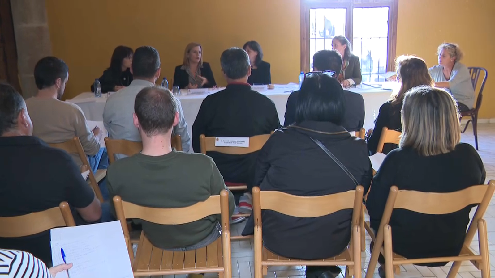 Reunió de delegació del Govern amb els municipis afectats per l'incendi de Montitxlelvo