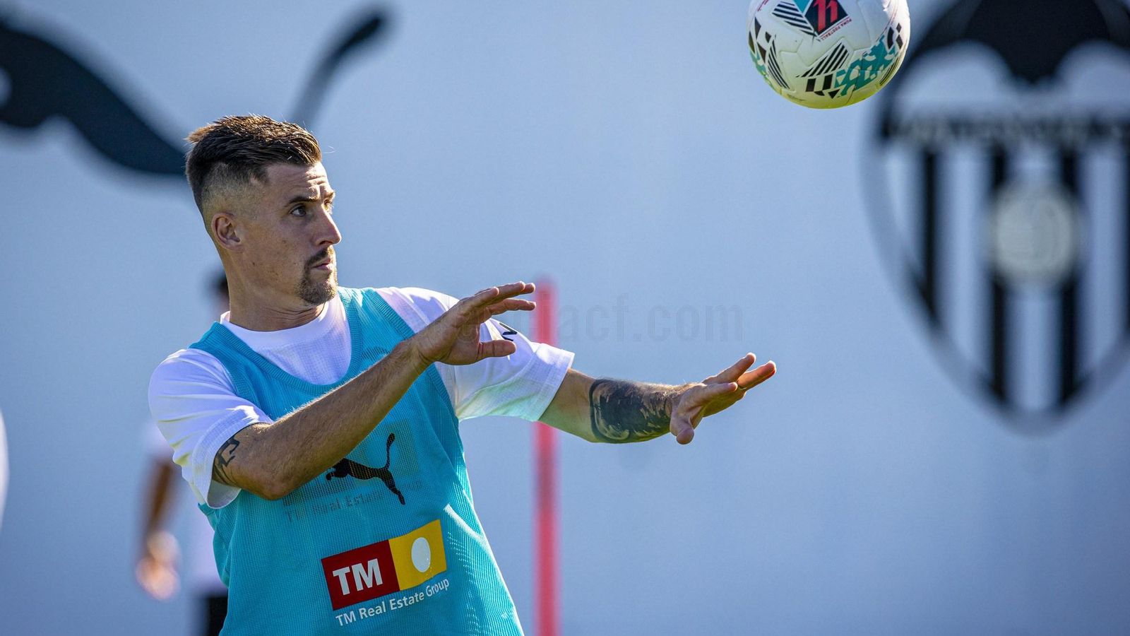 Entrenament del València CF