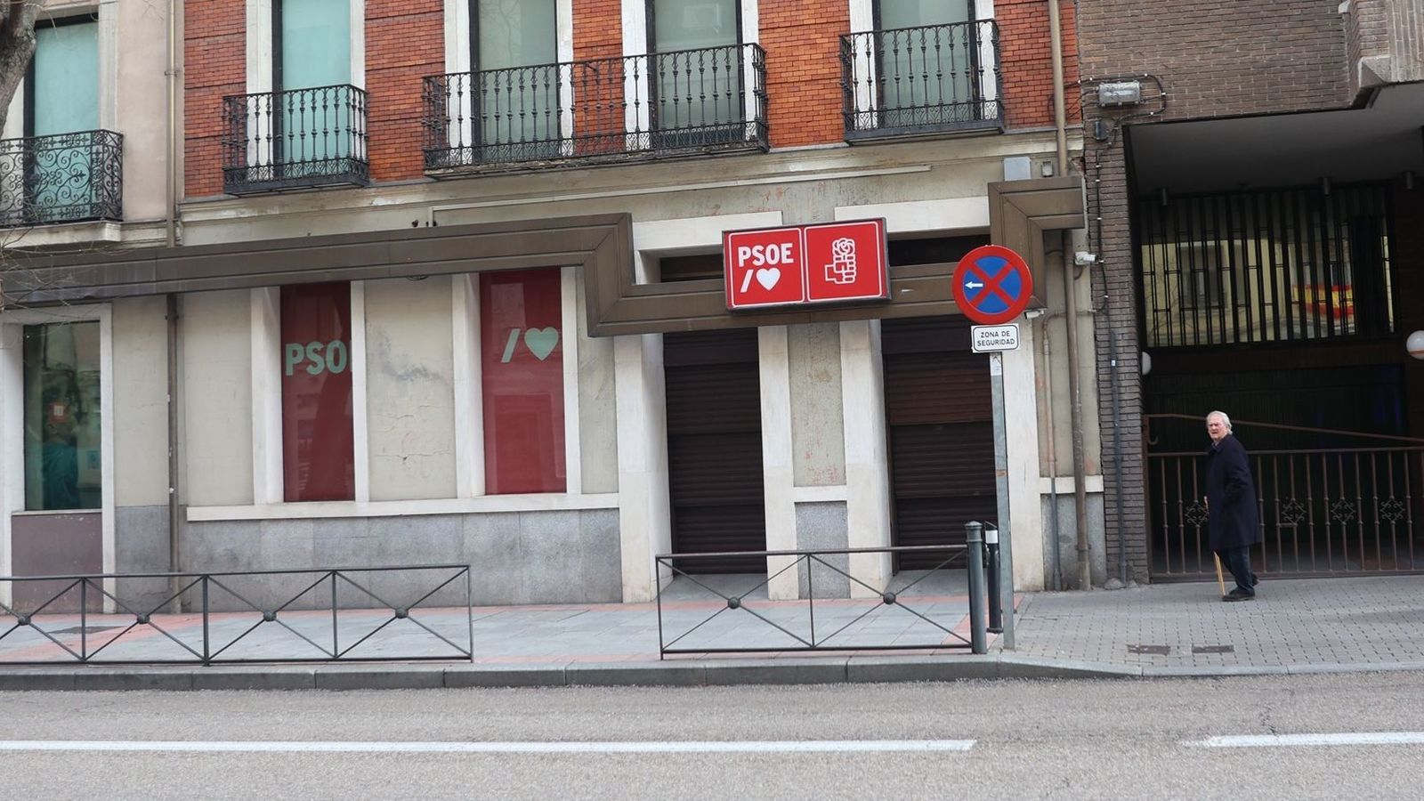 Seu del PSOE al carrer Ferraz de Madrid (arxiu)