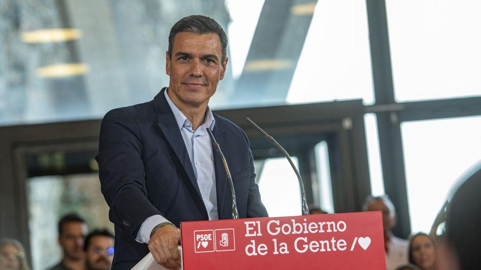 El secretari general del PSOE i president del govern, Pedro Sánchez, en una imatge d'arxiu El secretari general del PSOE i president del govern, Pedro Sánchez, en una imatge d'arxiu