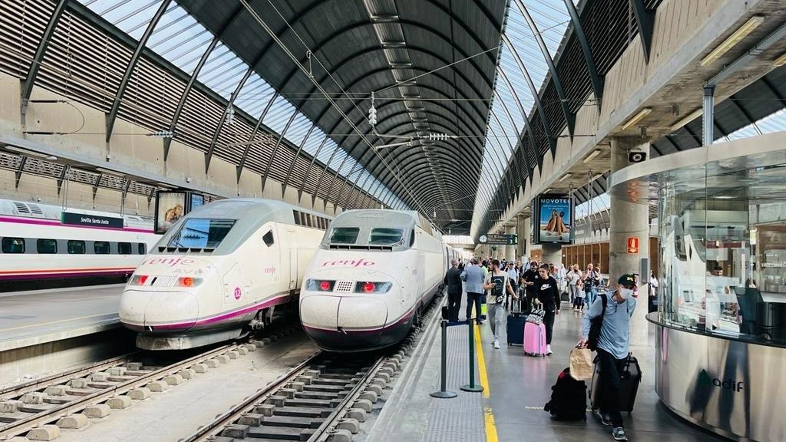 Estació Santa Justa a Sevilla