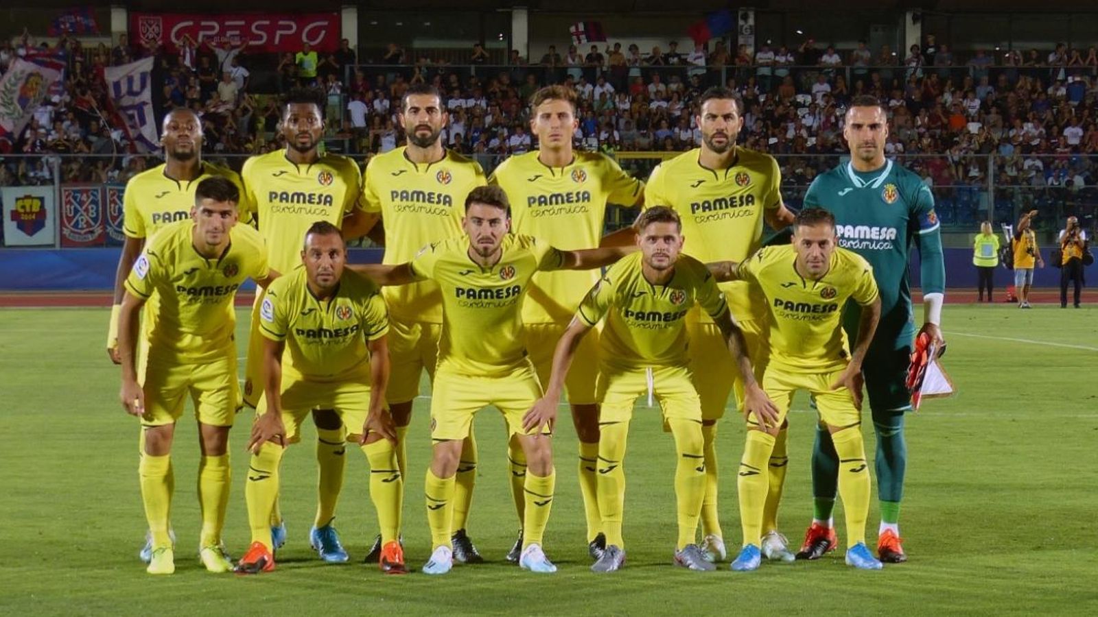L'últim onze groguet abans de començar la Lliga.