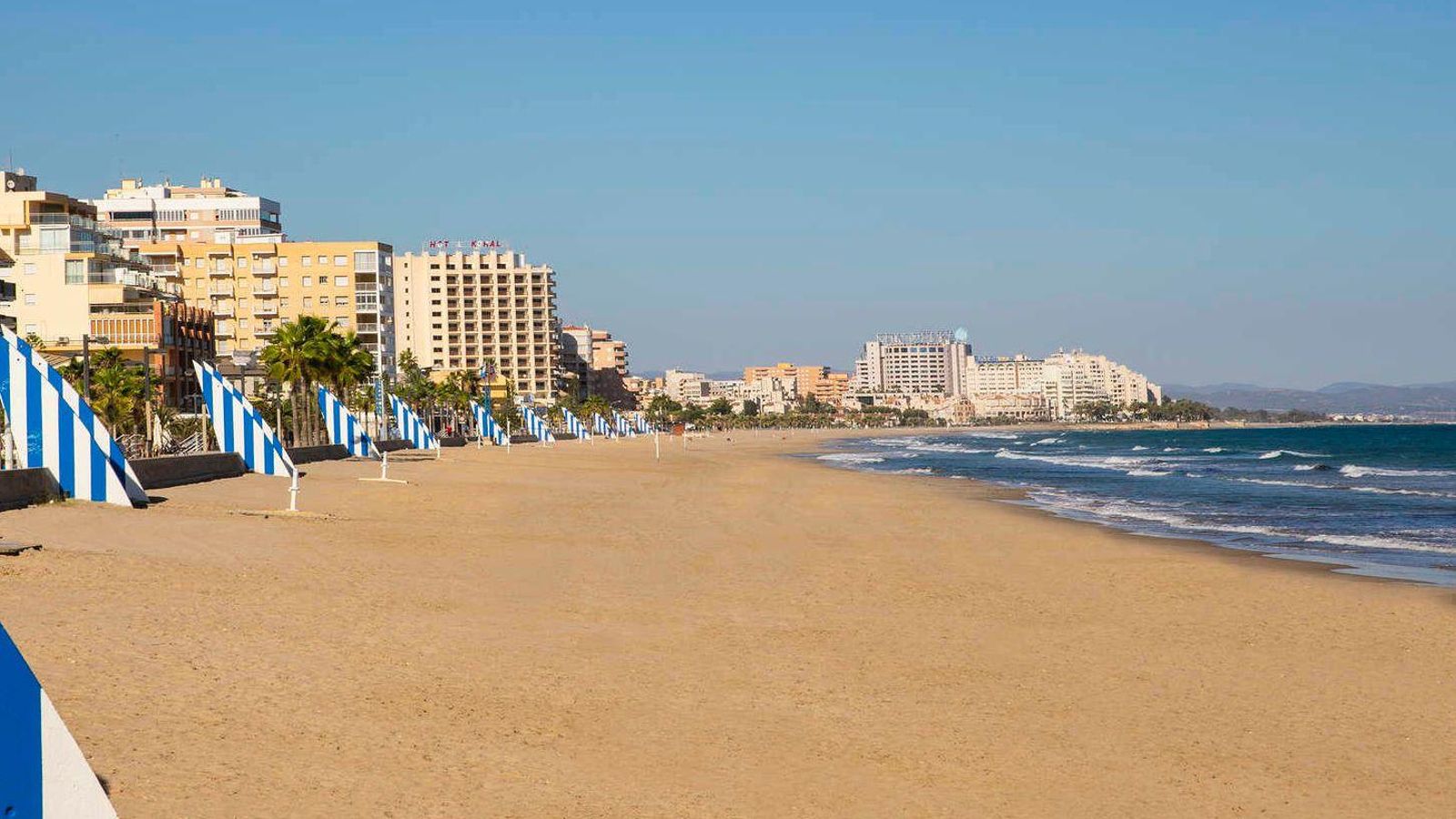 Imatge de la platja Morro de Gos a Orpesa