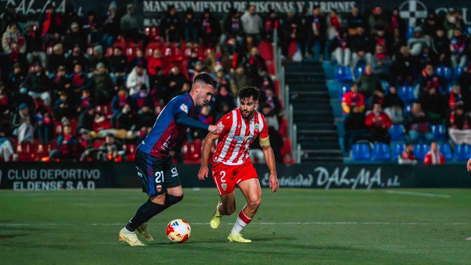 L'Eldense va superar l'Almeria en la Copa del Rei de la passada temporada, al nou Pepico Amat