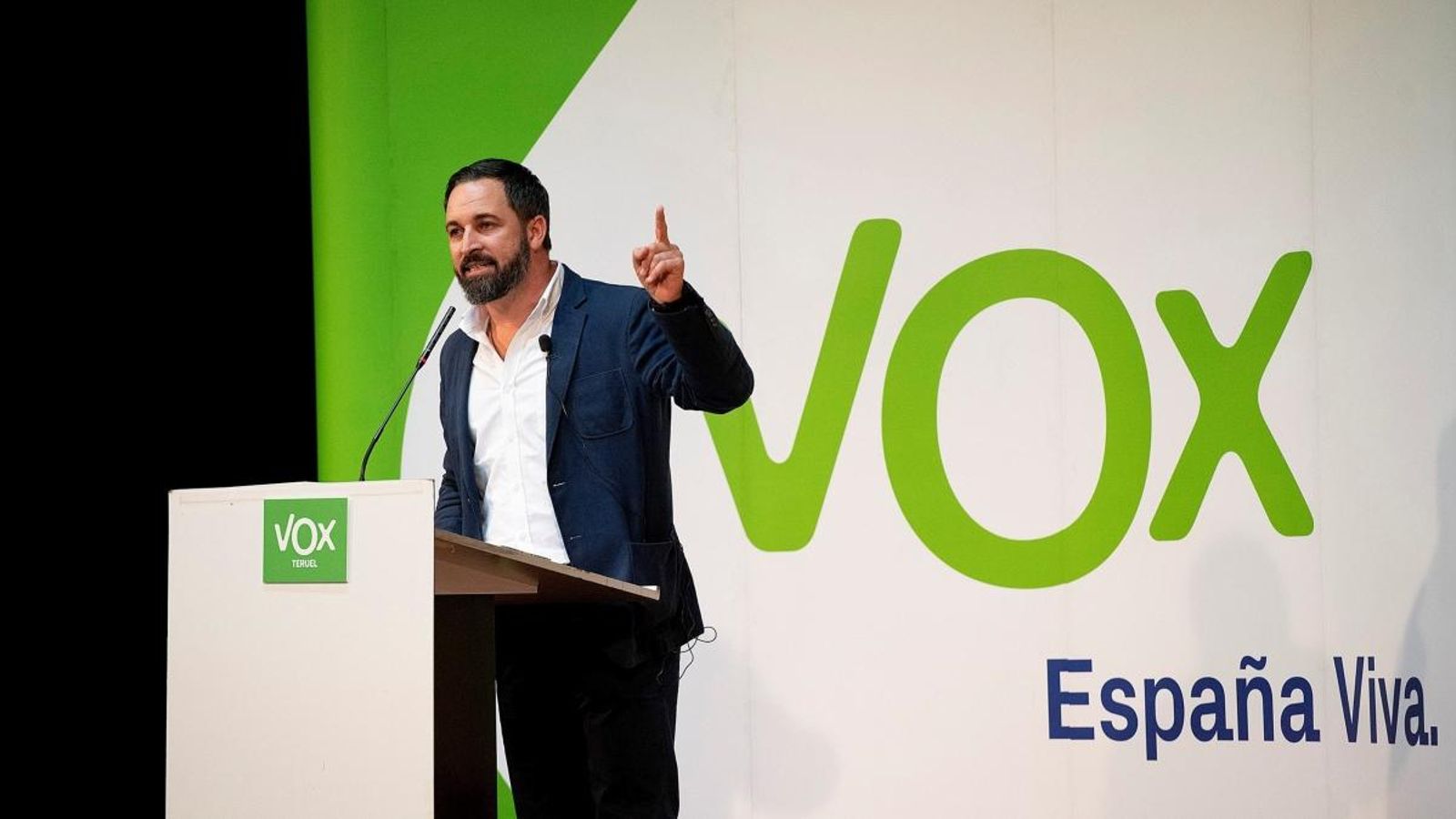 Santiago Abascal, president de Vox