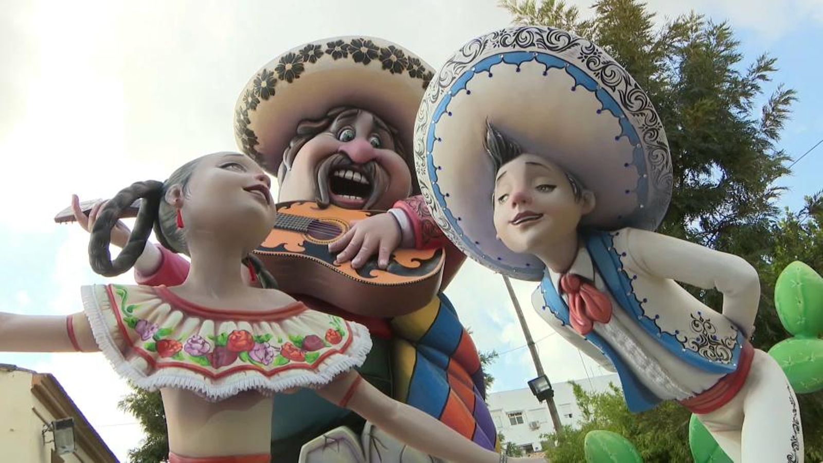 Falles d'Alaquàs durant la plantà d'octubre del 2021