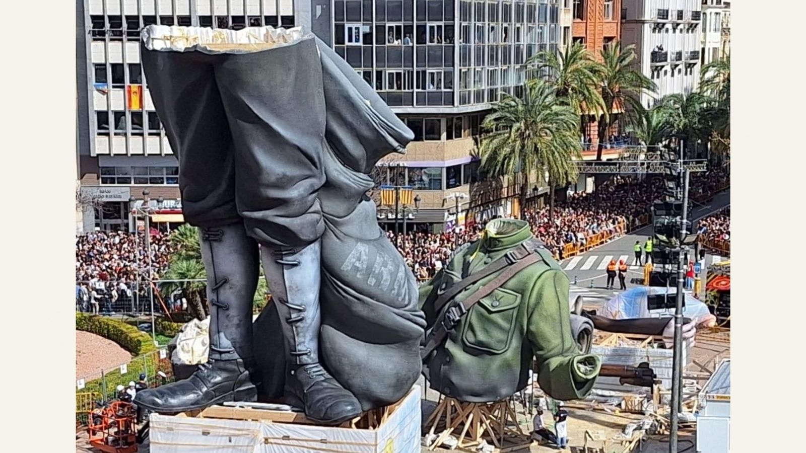 Plantà Falla de l'Ajuntament 2026