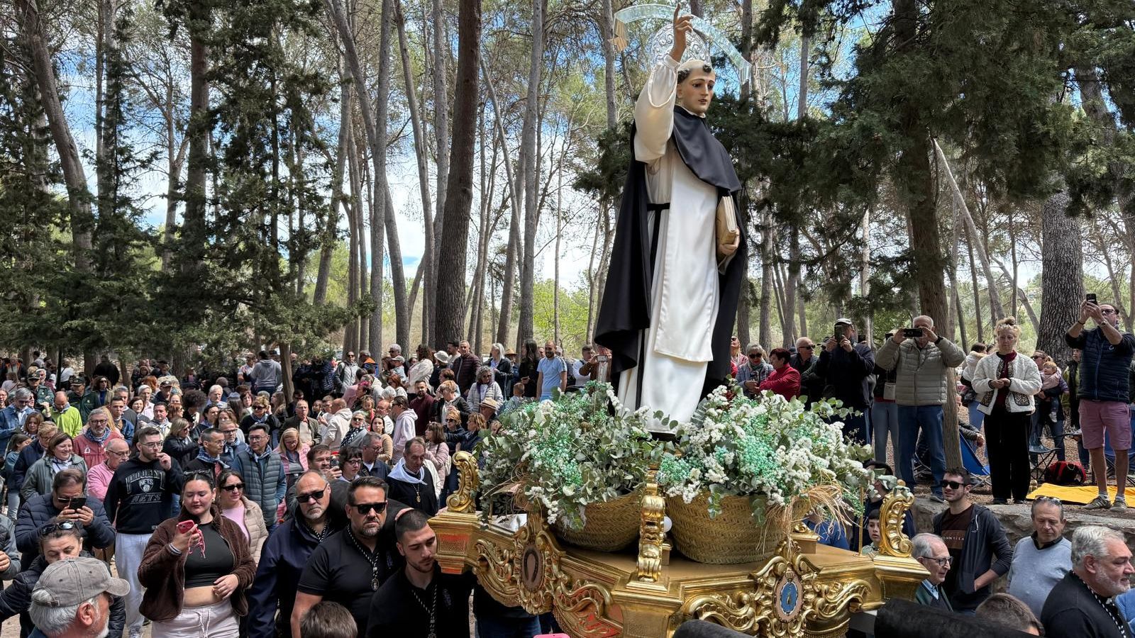 La rogativa de Sant Vicent que s'ha celebrat este dilluns a Llíria