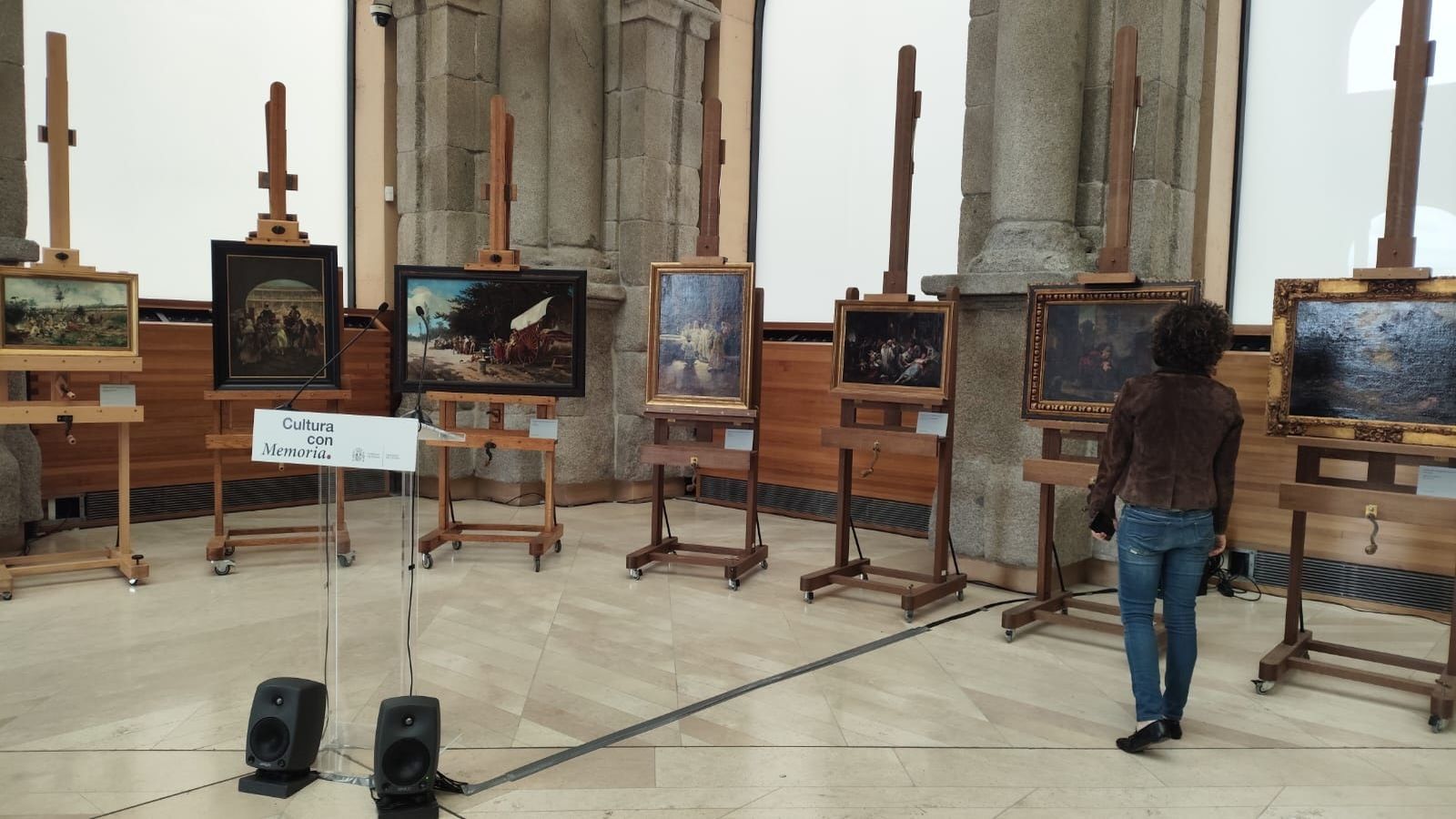 Alguns dels quadres restituïts