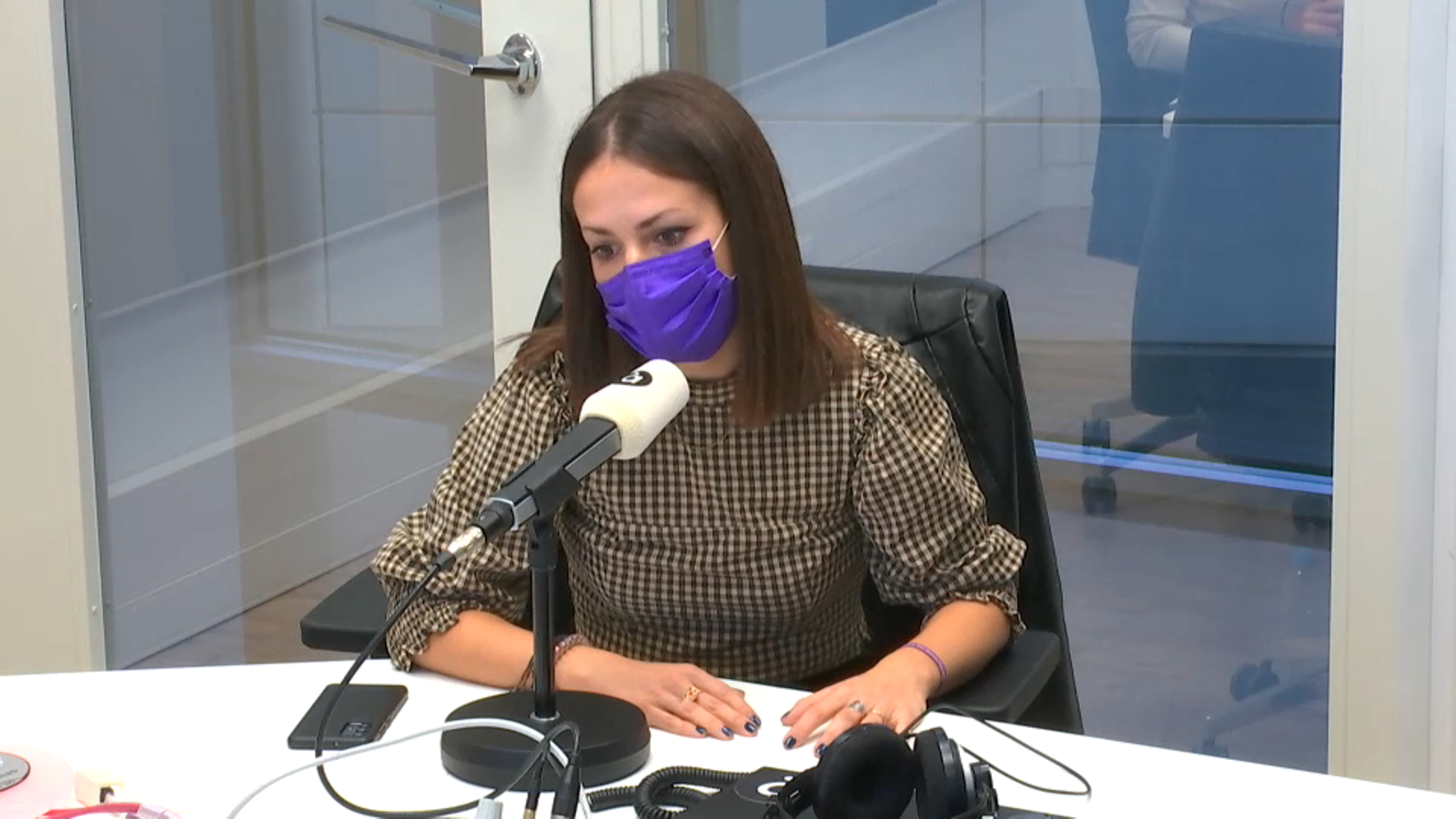 Ana Domínguez en 'Les notícies del matí'