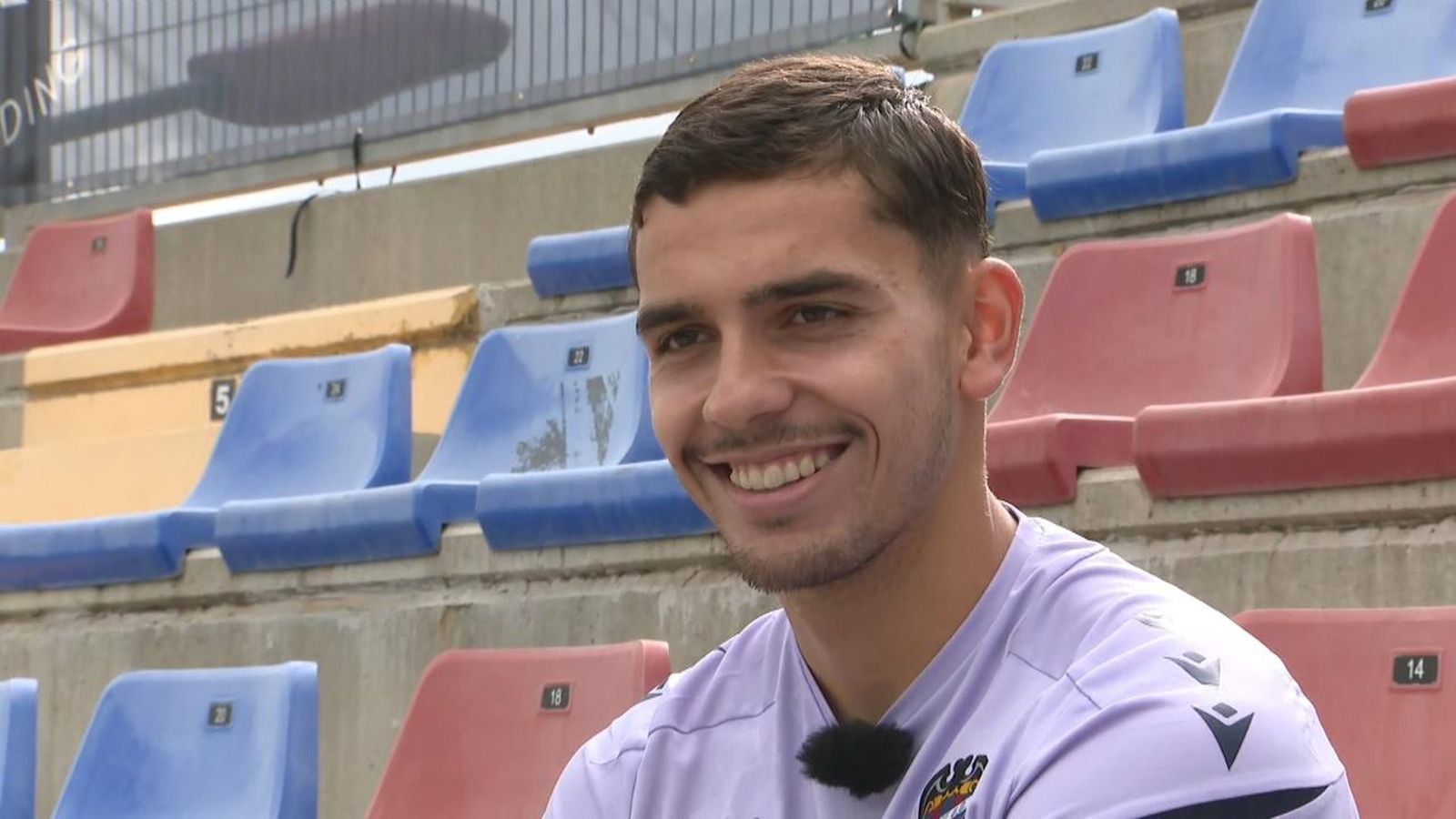 Entrevista al jugador del Llevant, Matías Moreno