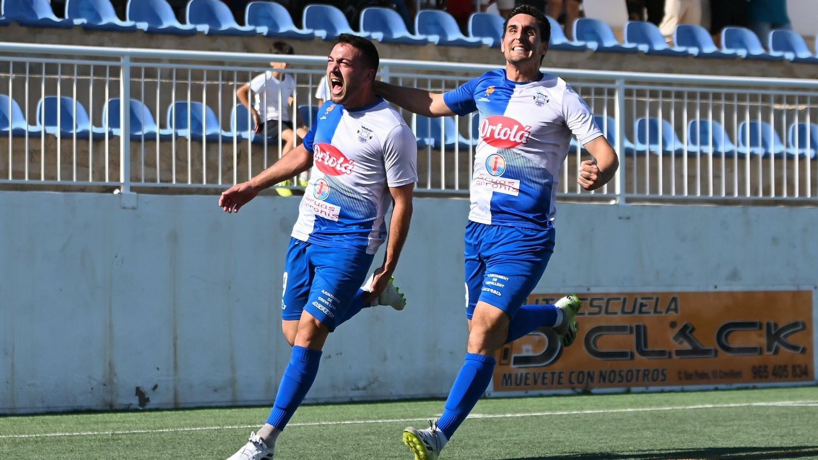 Guille celebra un dels gols