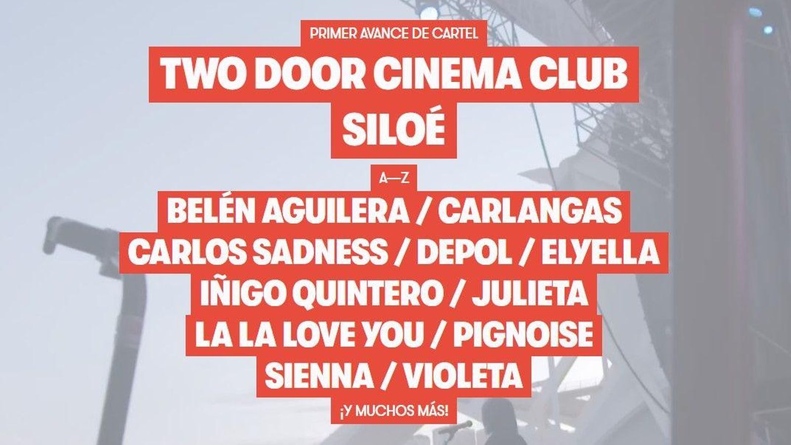 Cartell del Festival de Les Arts