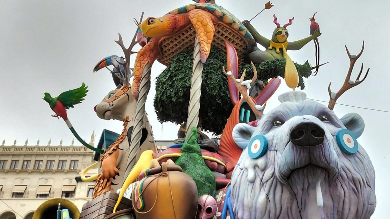 Falla municipal de València de les falles 2022