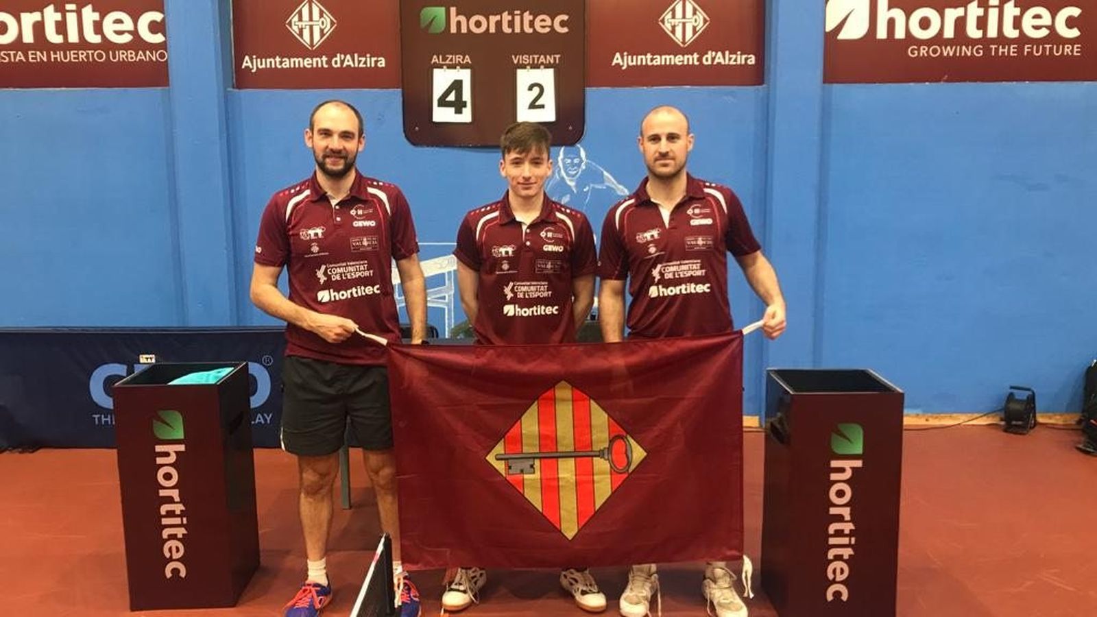 L'equip alzireny va guanyar 4-2 el