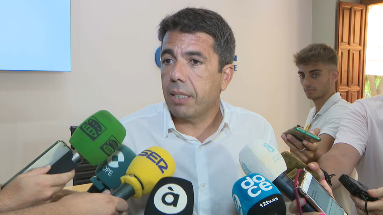 El president del PPCV, Carlós Mazón, aquest dilluns