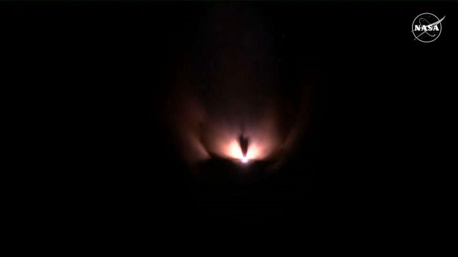 Imatge d'arxiu d'un ovni detectat per la NASA