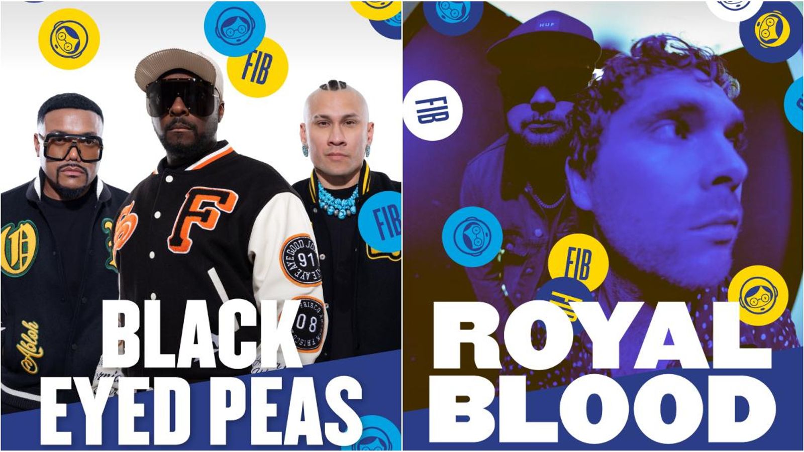 Black Eyed Peas i Royal Blood, primers confirmats del FIB 2024