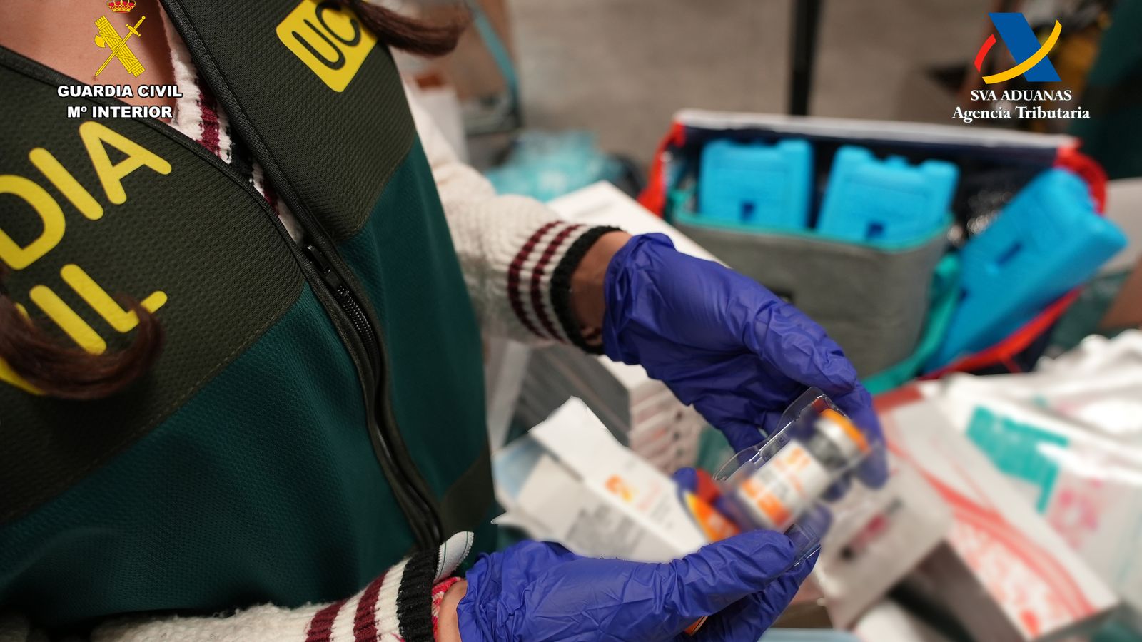 Material incautat en l'operació