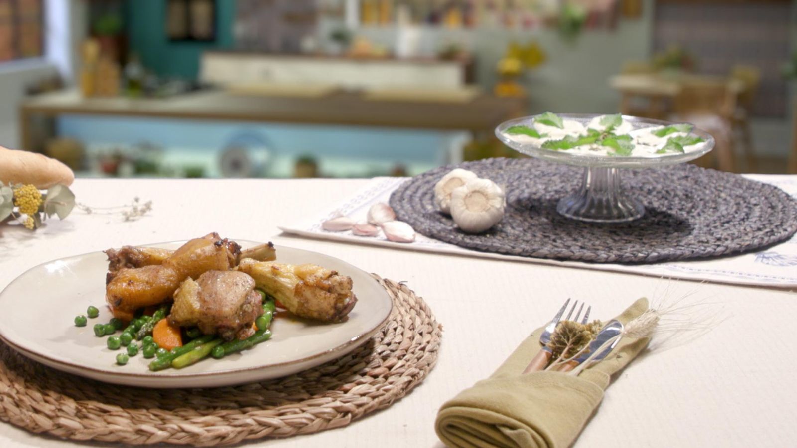 Pollastre amb iogurt grec