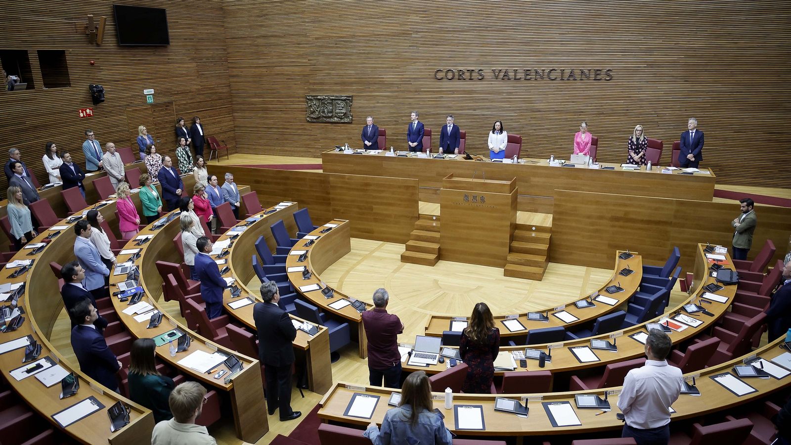 Ple de les Corts, este dimecres