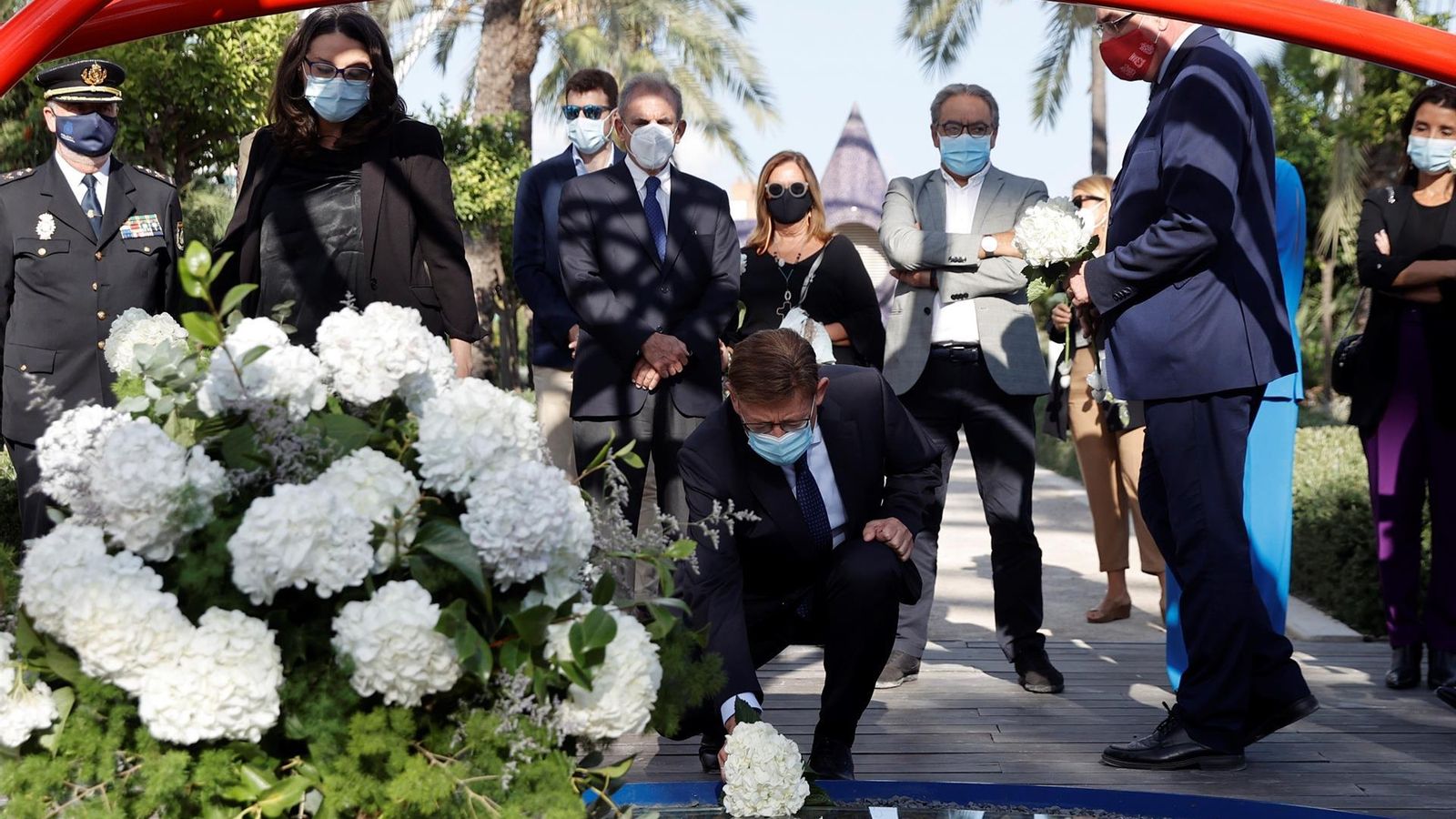 Acte oficial d'homenatge a les víctimes de la Covid-19