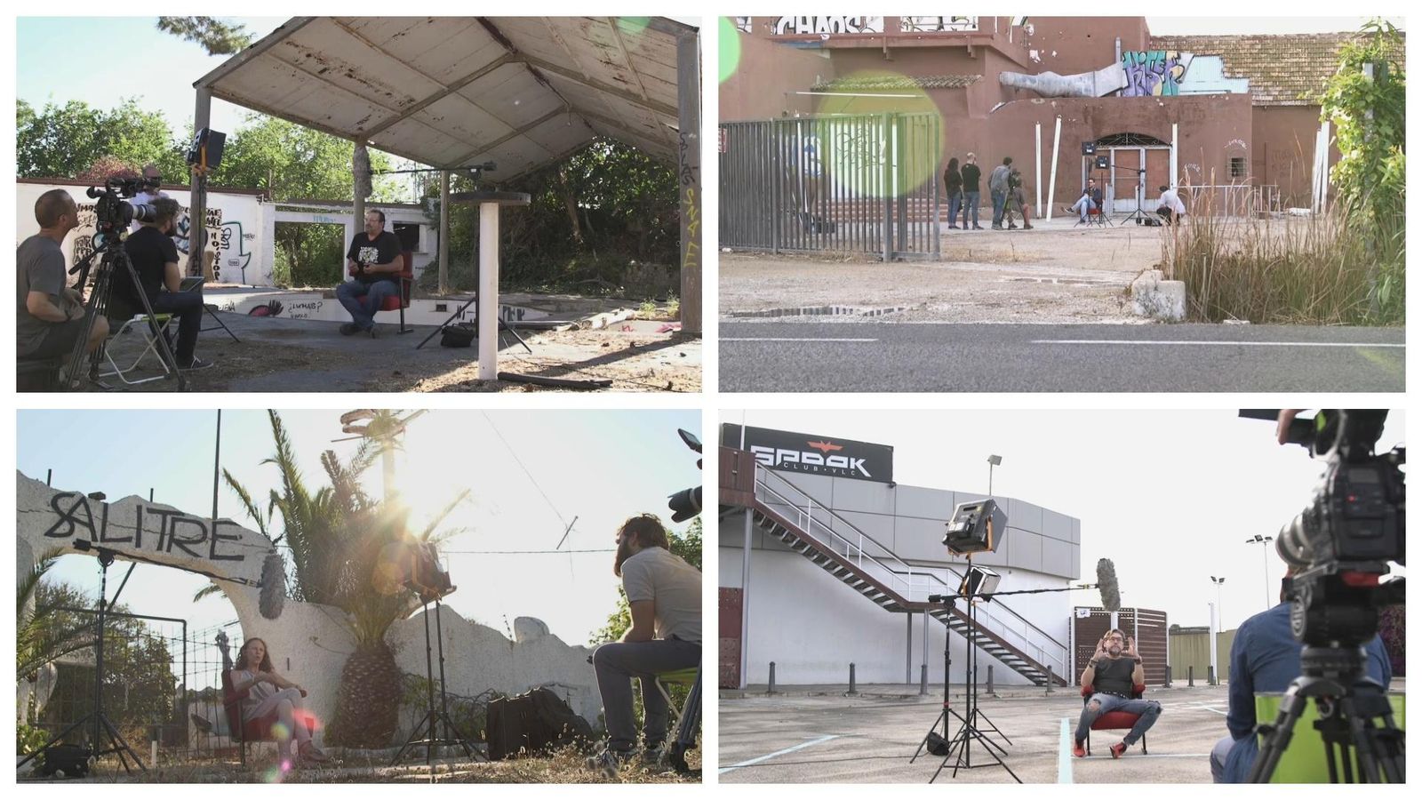 Spook, Chocolate, Salitre... algunes de les discoteques de la ruta del Bakalao on s'emmarquen les entrevistes de 'Terres de cinema'