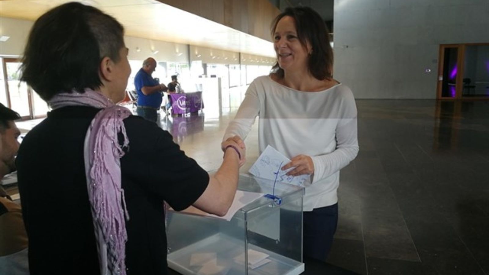 La diputada d'Units Podem, Carolina Bescansa