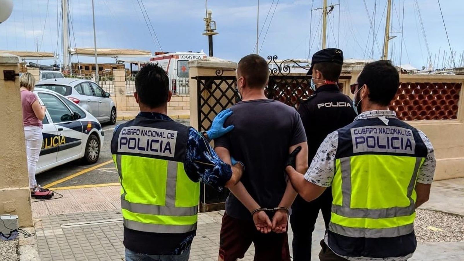 Detingut a Dénia