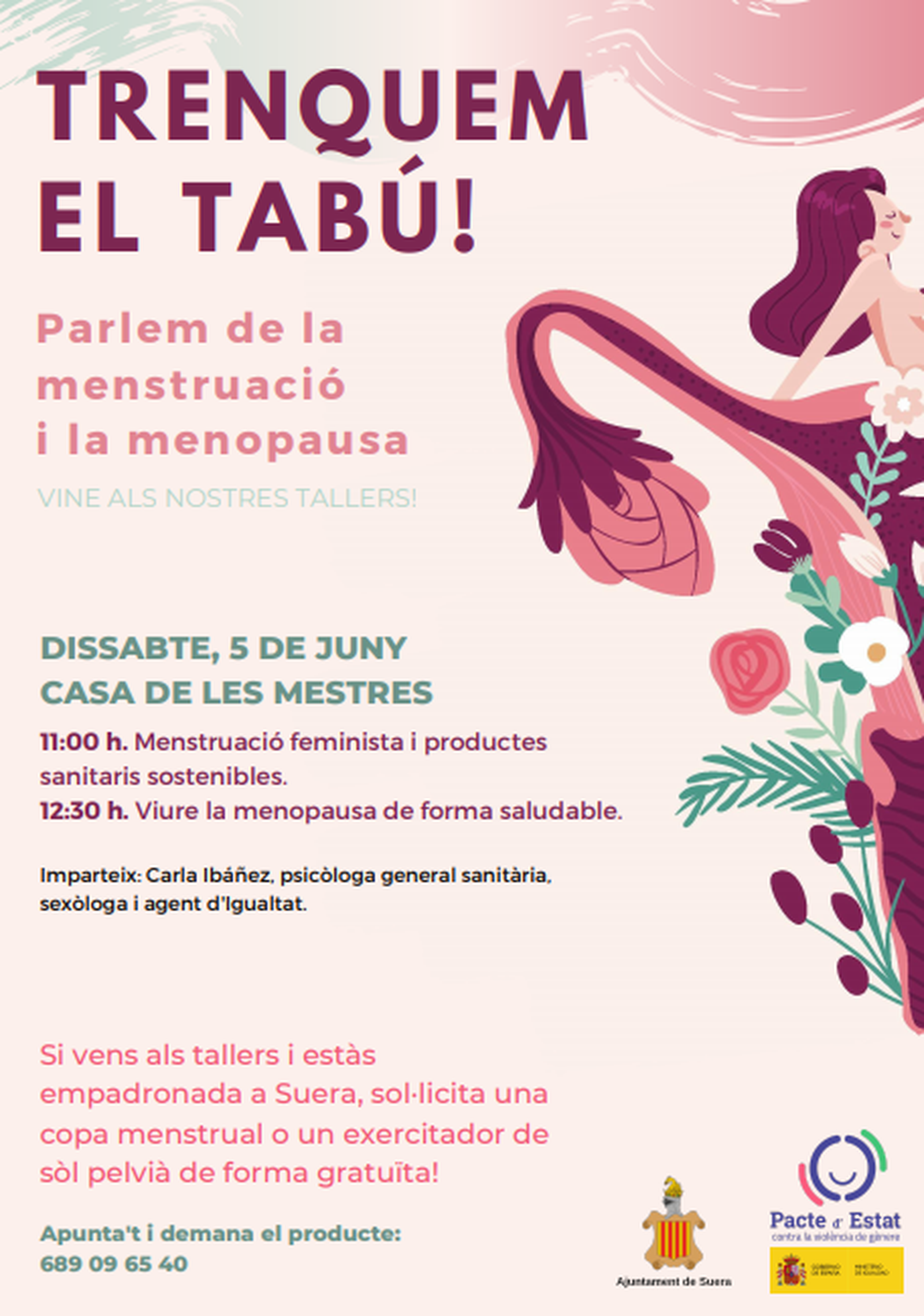 Fragment del cartell de la campanya organitzada per l'Ajuntament de Suera