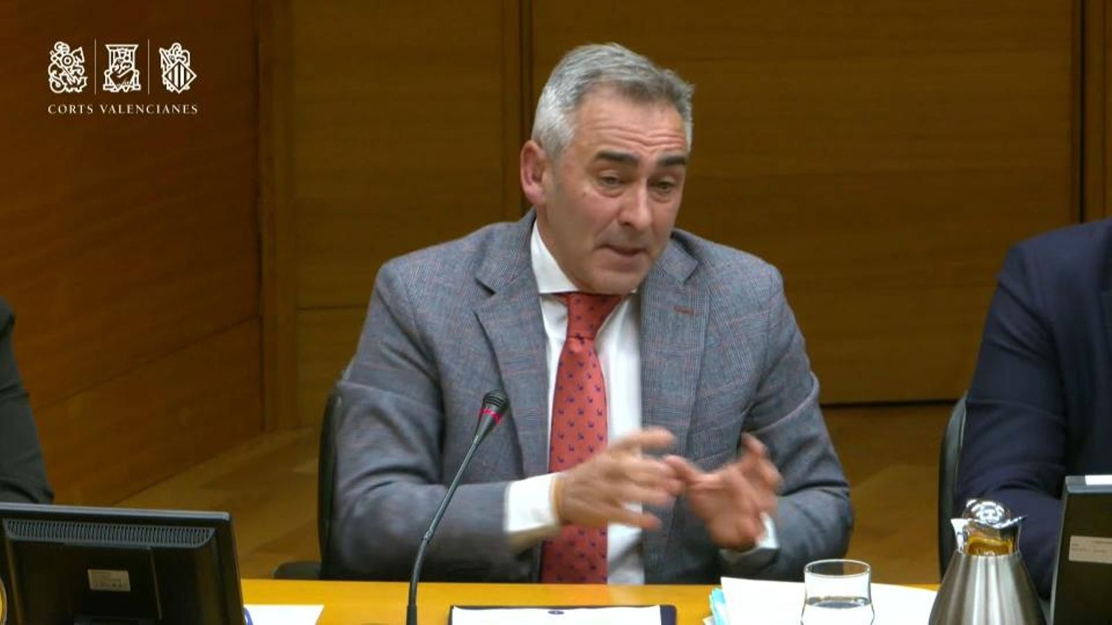 El conseller d'Agricultura, Aigua, Ramaderia i Pesca, Miguel Barrachina