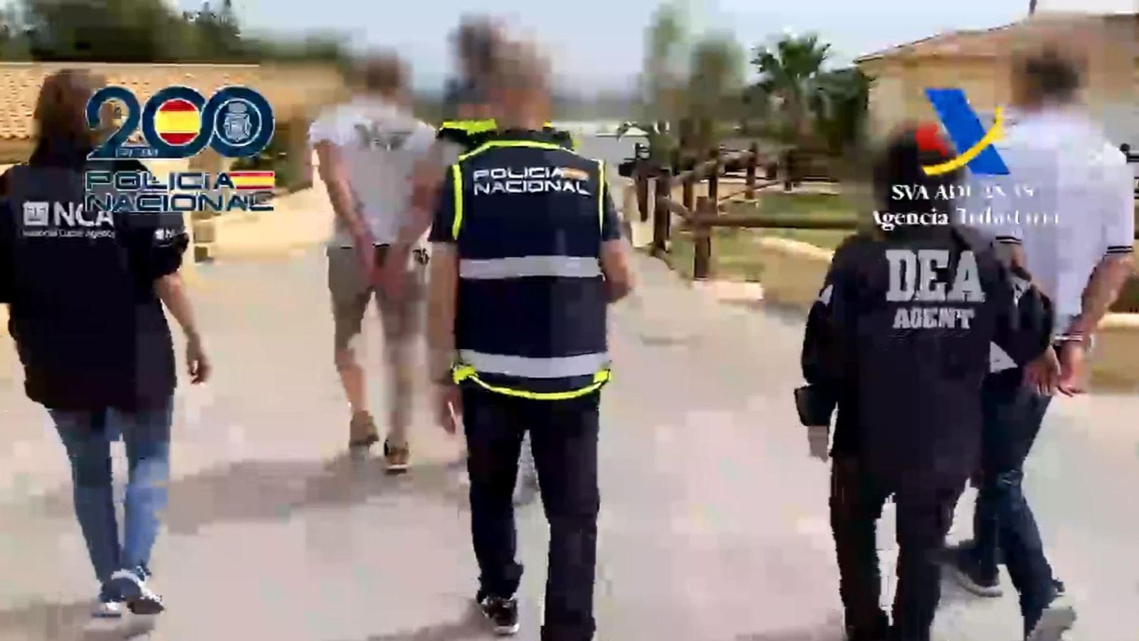 Imatges de l'arrest