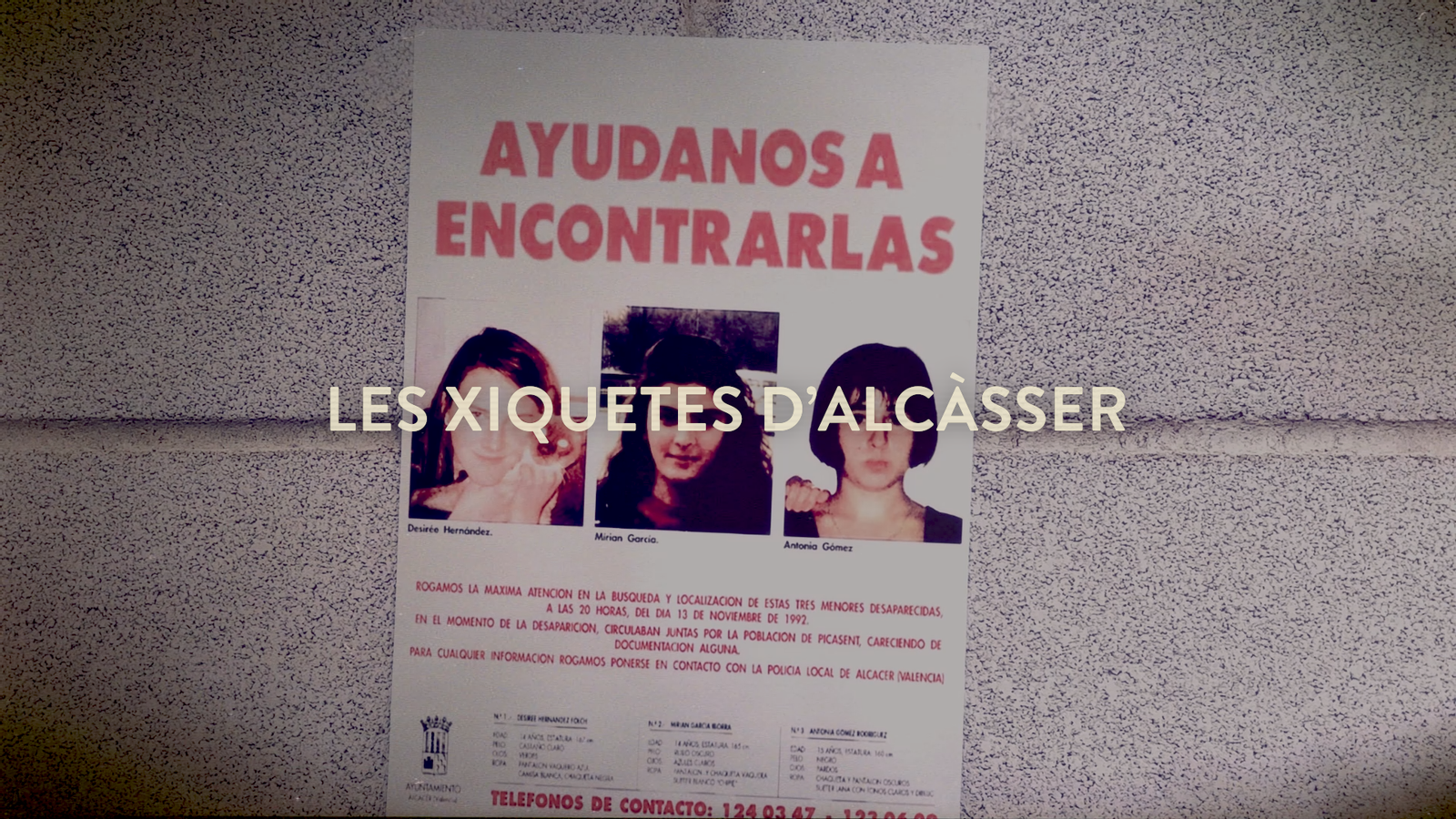 Dejavú | Les xiquetes d'Alcàsser (1993)