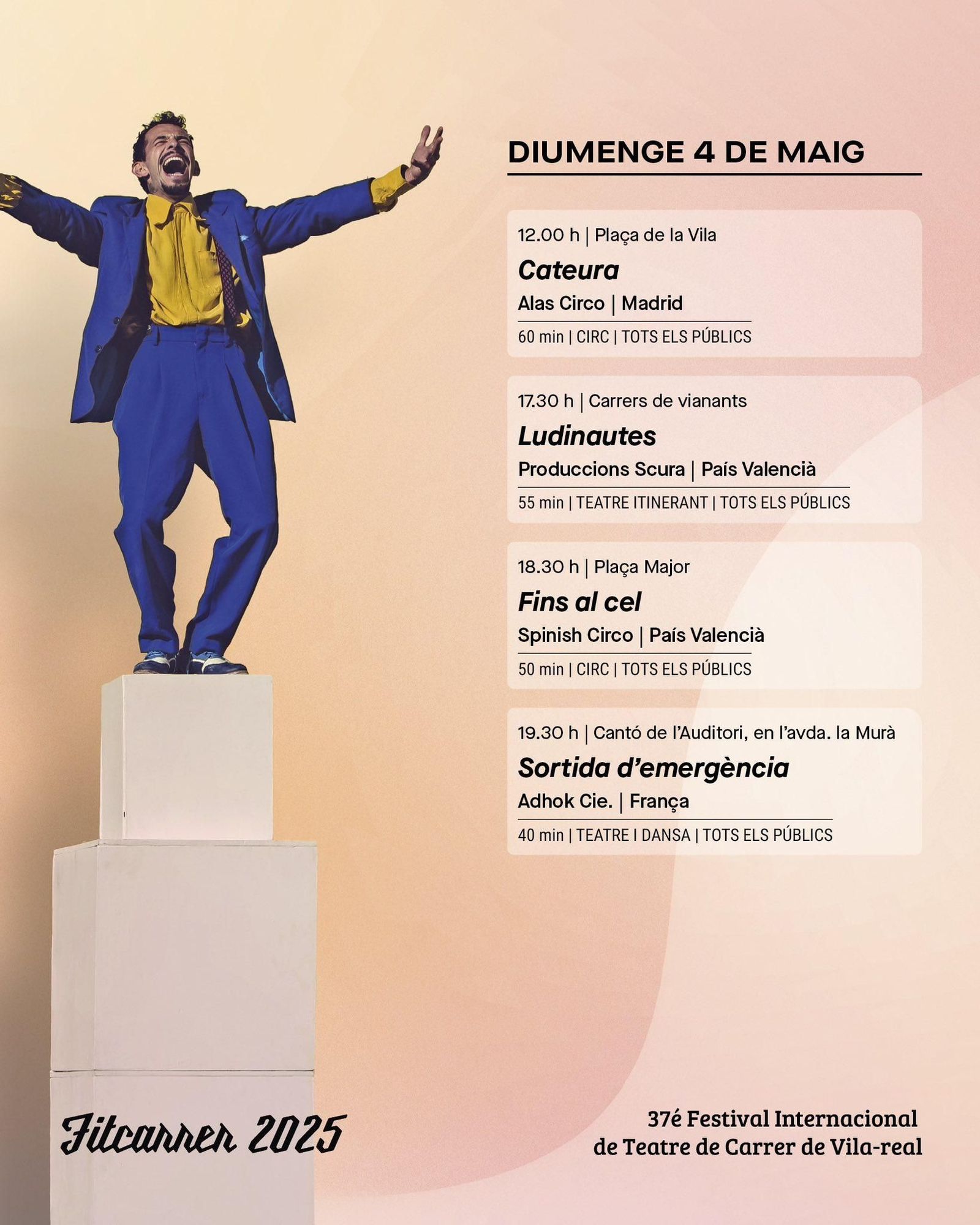 Programació diumenge