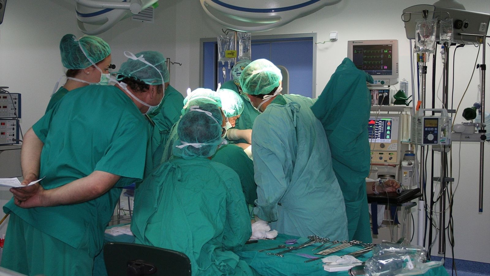 Un quiròfan a l'Hospital General d'Elda (arxiu)