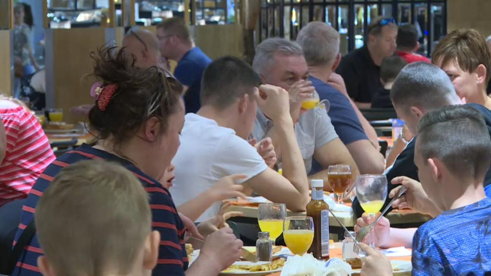 Turistes a Benidorm.